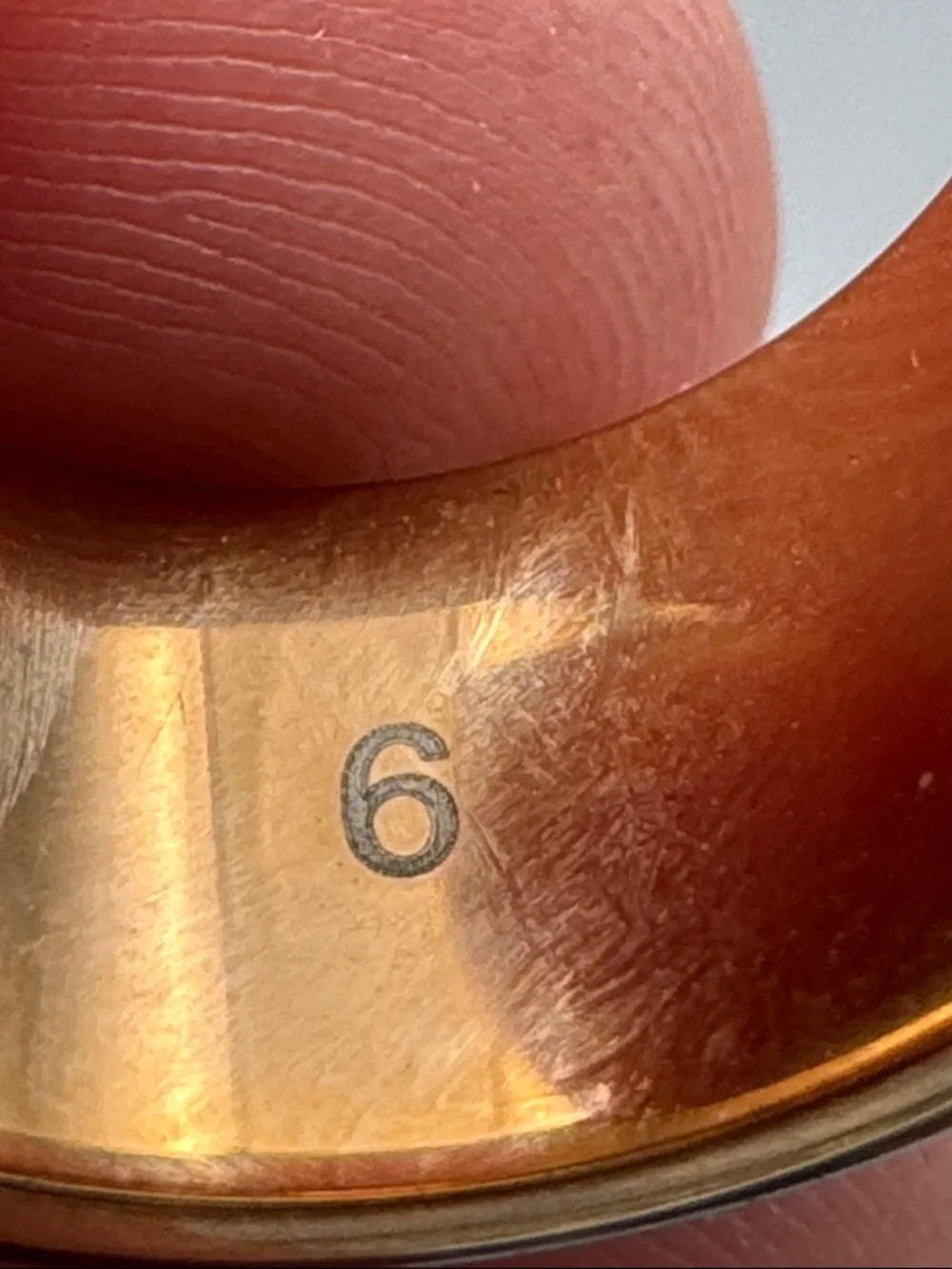 Michael Kors Tortoiseshell Resin Ring with Gold Plate - Picture 5 of 6